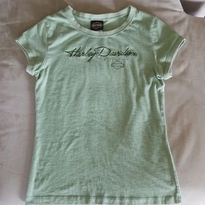 Women's Green Harley-Davidson T-Shirt